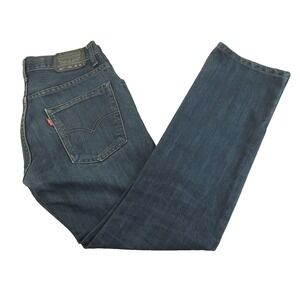 Levis 511 Jeans Womens 16R 28 x‎ 28 Skinny Blue Mid Rise Dark Wash Black Label